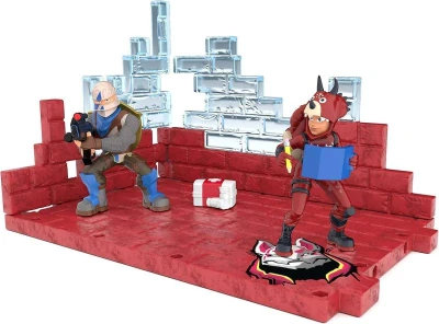 Fortnite Battle Royale W2 Mega pevnost herní set se 2 figurkami plast