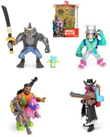 Fortnite Battle Royale W2 Velký herní set 4 figurky s doplňky plast Fortnite Battle Royale W2 Velký herní set 4 figurky s doplňky plast