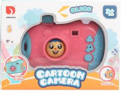 Fotoaparát dětský Cartoon Camera plast na baterie Světlo Zvuk