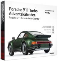 Franzis adventní kalendář Porsche 911 Turbo v dubově zelené metalické barvě
