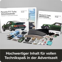 Franzis adventní kalendář Porsche 911 Turbo v dubově zelené metalické barvě