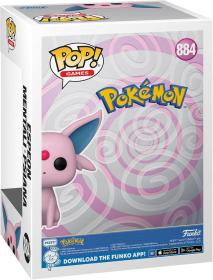FUNKO Pop! Games Pokémon Flocked Espeon figurka plastová 884