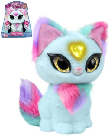 Fuzzy Friends magické zvířátko interaktivní kočička Skye na baterie Světlo Zvuk Fuzzy Friends magické zvířátko interaktivní kočička Skye na baterie Světlo Zvuk