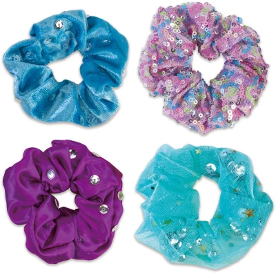 GALT Třpytivé gumičky do vlasů Scrunchies kreativní set výroba gumiček