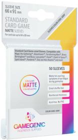Gamegenic vnitřní matné obaly na hrací a sběratelské karty set 50ks