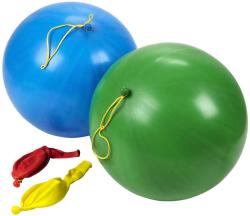 Gemar Balónek nafukovací punch ball pastelové s gumičkou 45/141 8 barev GPB1