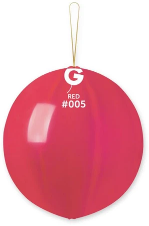 Gemar Balónek nafukovací punch ball pastelový s gumičkou 33cm 8 barev GPB2