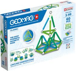 GEOMAG Classic modrá 60 dílků Eko magnetická (stavebnice)