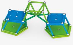 GEOMAG Classic modrá 60 dílků Eko magnetická (stavebnice)