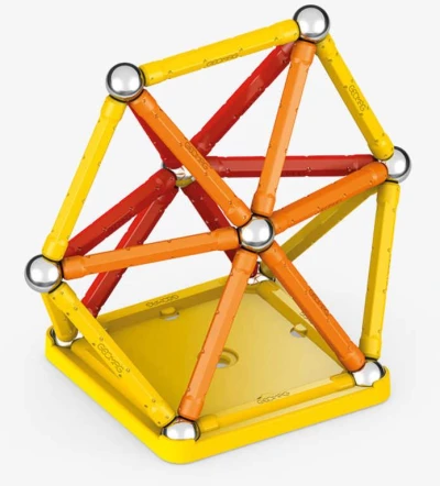 Geomag Classic oranžová 42 dílků Eko magnetická (stavebnice)