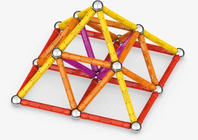 Geomag Classic oranžová 93 dílků Eko magnetická (stavebnice)