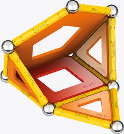 GEOMAG Classic Panels oranžová 35 dílků Eko magnetická (stavebnice)