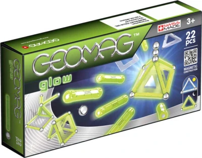 Geomag Glow 22 dílků ve tmě svítící magnetická (stavebnice) Geomag Glow 22 dílků ve tmě svítící magnetická (stavebnice)