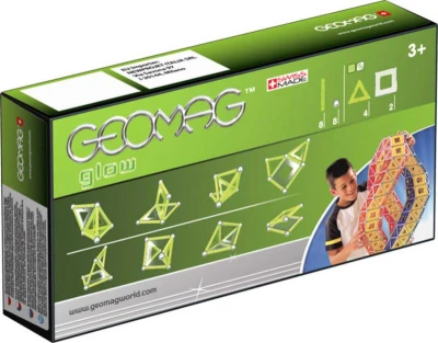 Geomag Glow 22 dílků ve tmě svítící magnetická (stavebnice)