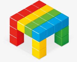 GEOMAG Magicube Green line Eko baby kostky barevné magnetické set 24ks