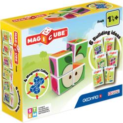 GEOMAG Magicube Ovoce baby obrázkové kostky magnetické 4ks