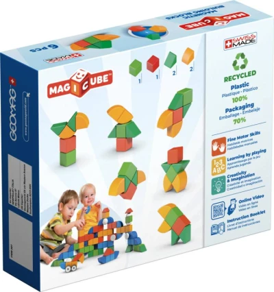 Geomag Magicube Shapes baby magnetická stavebnice 6 dílků