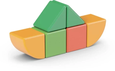 Geomag Magicube Shapes baby magnetická stavebnice 6 dílků