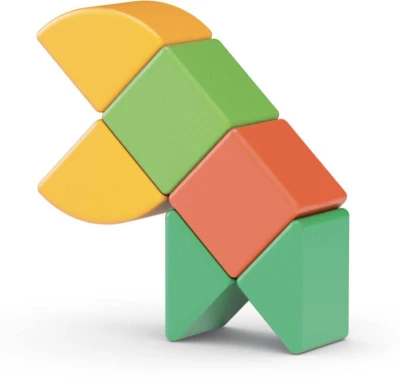 Geomag Magicube Shapes baby magnetická stavebnice 6 dílků