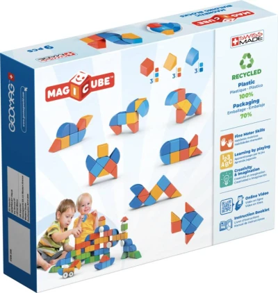 Geomag Magicube Shapes baby magnetická stavebnice 9 dílků