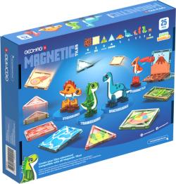 Geomag Magnetic Tiles Dino 25 dílků magnetická (stavebnice)