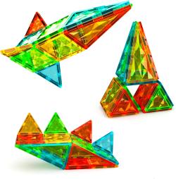 Geomag Magnetic Tiles Gems 16 dílků magnetická (stavebnice)