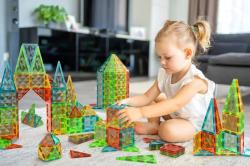 Geomag Magnetic Tiles Gems 44 dílků magnetická (stavebnice)