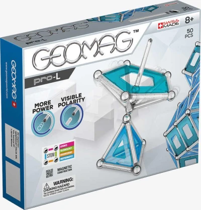 Geomag Pro-L 50 dílků magnetická (stavebnice) Geomag Pro-L 50 dílků magnetická (stavebnice)
