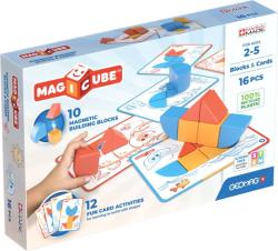Geomag Stavebnice magnetická Magicube BlocksCards 16 dílků