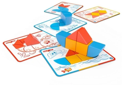 Geomag Stavebnice magnetická Magicube BlocksCards 16 dílků