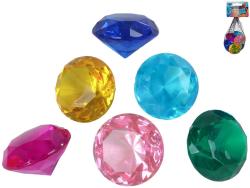 Giga diamanty set 6ks drahé kameny dětská bižuterie plast v síťce