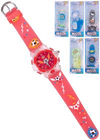Glamour hodinky náramkové analogové chlapecké na baterie Světlo 6 druhů