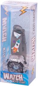 Glamour hodinky náramkové analogové chlapecké na baterie Světlo 6 druhů