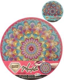 GRAFIX Diamantové malování mozaika Mandala Diamond Painting 2 druhy