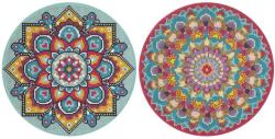 GRAFIX Diamantové malování mozaika Mandala Diamond Painting 2 druhy