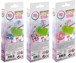 GRAFIX Diamantové malování Výroba klíčenky set přívěsek na klíče 3 druhy