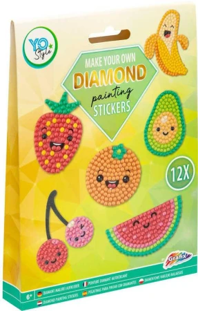 GRAFIX Výroba ozdobných samolepek s diamanty kreativní set v krabici