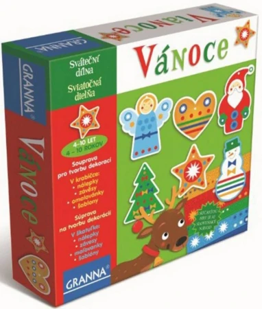 GRANNA Vánoční dílna VÁNOCE - kreativní souprava GRANNA Vánoční dílna VÁNOCE - kreativní souprava