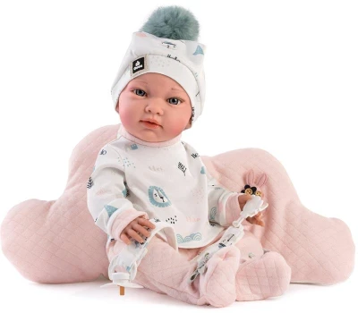 GUCA Panenka miminko holčička New Born 42cm realistická vinyl GUCA Panenka miminko holčička New Born 42cm realistická vinyl
