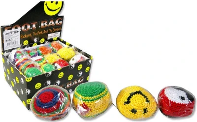 H-KISS Míček Hacky Sack barevný hakisák 6cm pletený balonek H-KISS Míček Hacky Sack barevný hakisák 6cm pletený balonek