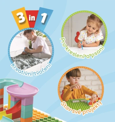HafoToys Kreativní set JUNIOR MULTI 3v1