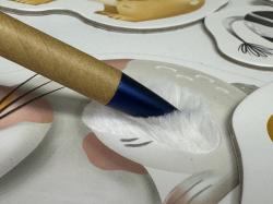 Hafotoys dětské puzzle na dotek a hmat zvířátka 6 dílků