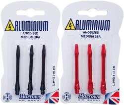 HARROWS Násadky k šipkám Anodised Aluminium vel.S set 3ks 3 barvy