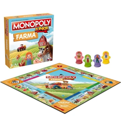 Hasbro Desková hra MONOPOLY Junior Farma CZ