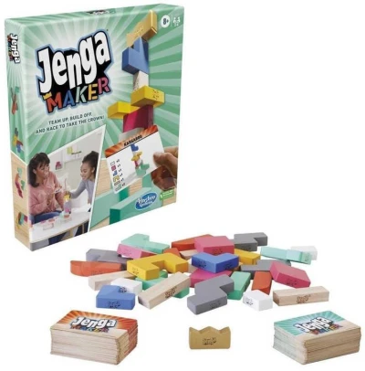 Hasbro DŘEVO Hra Jenga Maker (společenská hra) Hasbro DŘEVO Hra Jenga Maker (společenská hra)