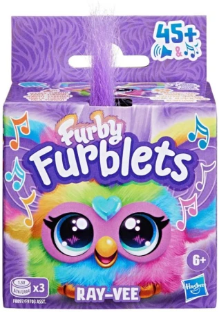 Hasbro Furby Furblets interaktivní zvířátko na baterie 6 druhů Zvuk PLYŠ