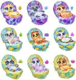 Hasbro FurReal Rollies Tajemní mazlíčci huňaté zvířátko s překvapením na baterie Zvuk