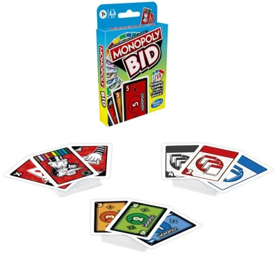 Hasbro Hra karetní Monopoly Bid (společenská hra) Hasbro Hra karetní Monopoly Bid (společenská hra)
