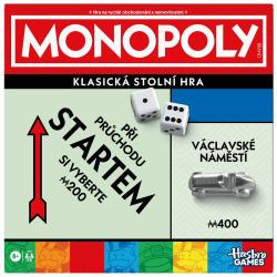 Hasbro Hra Monopoly Classic CZ (společenská hra)