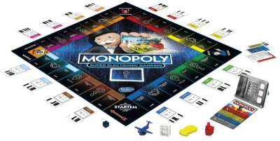 Hasbro Hra MONOPOLY Super elektronické bankovnictví na baterie CZ verze